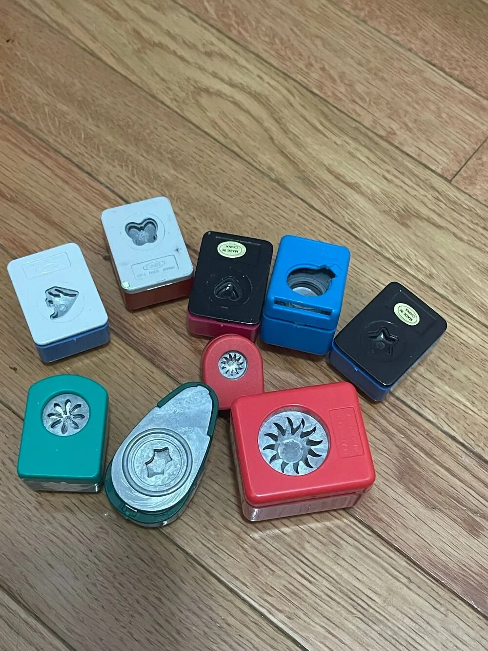 Marvy Uchida Paper Punches - 9 punches total